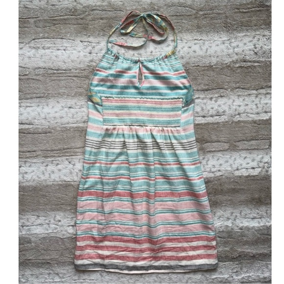Tommy Bahama Women’s Kohala Stripe Halter Dress in Ice Cave Size M - Picture 6 of 13